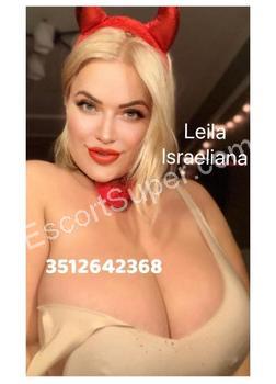 3512642368 Israeliana Leila bellissima bionda sesta di seno naturale completo relax sono di passaggio in città